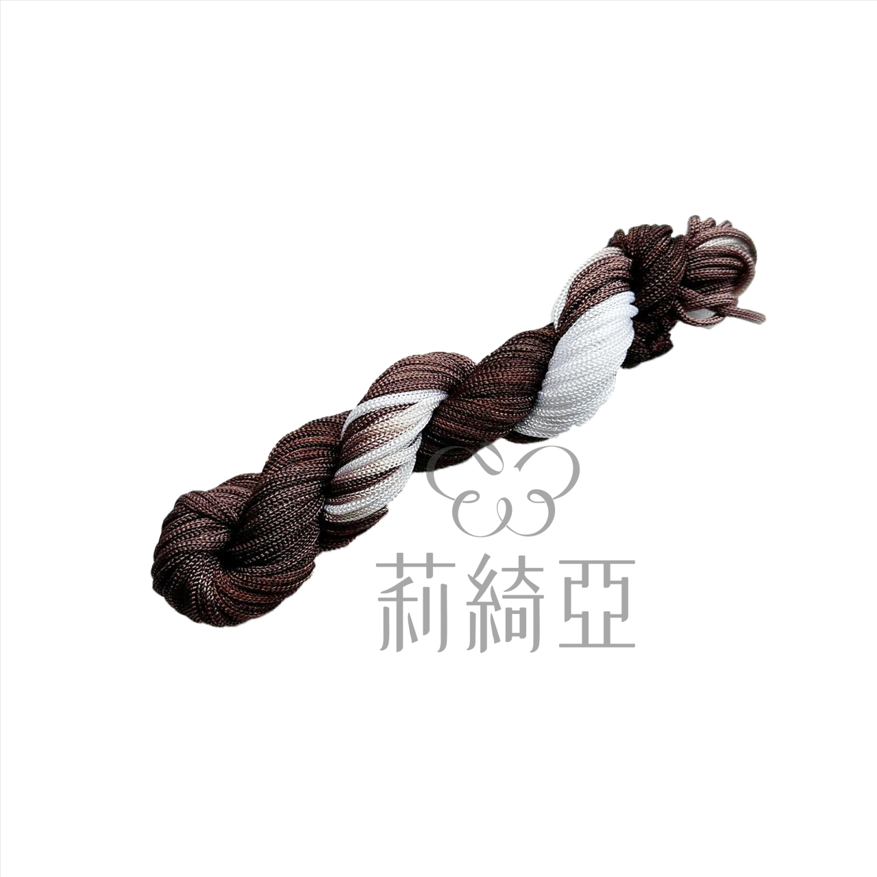【30002】台製-春仔花(纏花)文化線粗線-咖啡色漸層段染24碼裝(線粗約2.5mm)