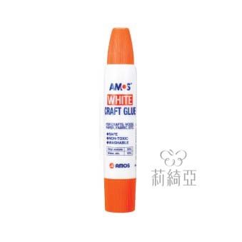 【60102E】 美術工藝專用超黏白膠 韓國AMOS 雙頭 36ml