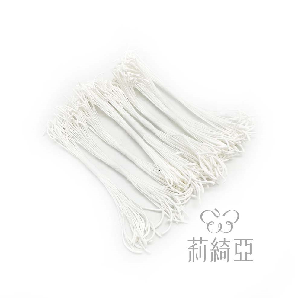【60080-20】花芯-細羽毛式白色頭10束/包 