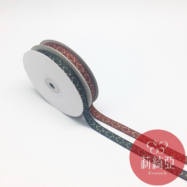 【9402】金蔥尼龍緞帶-4分 (12mm)