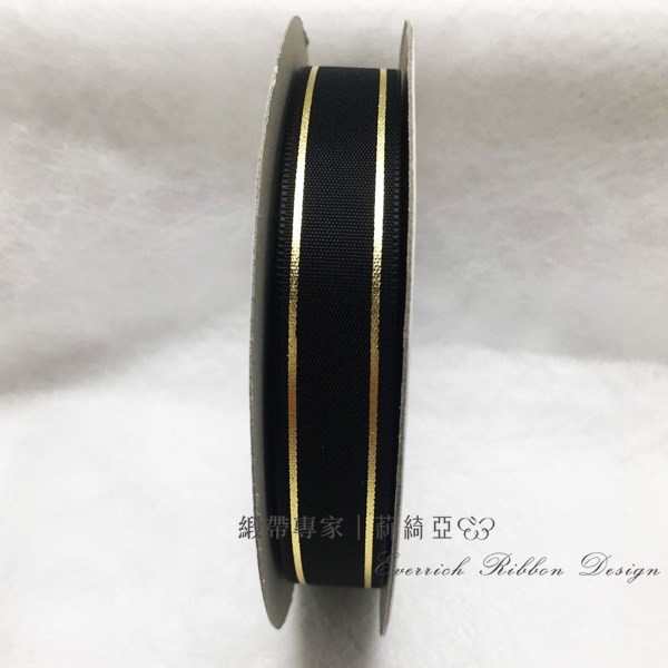 【20200】燙金平織帶-5分 (15mm) 