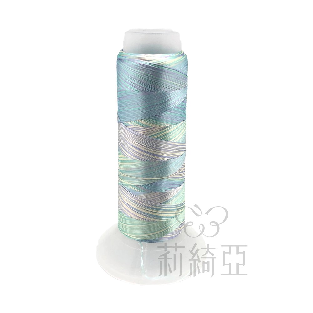 【60625】春仔花三色漸層湘線-禾雀‧紫黃  游三彩