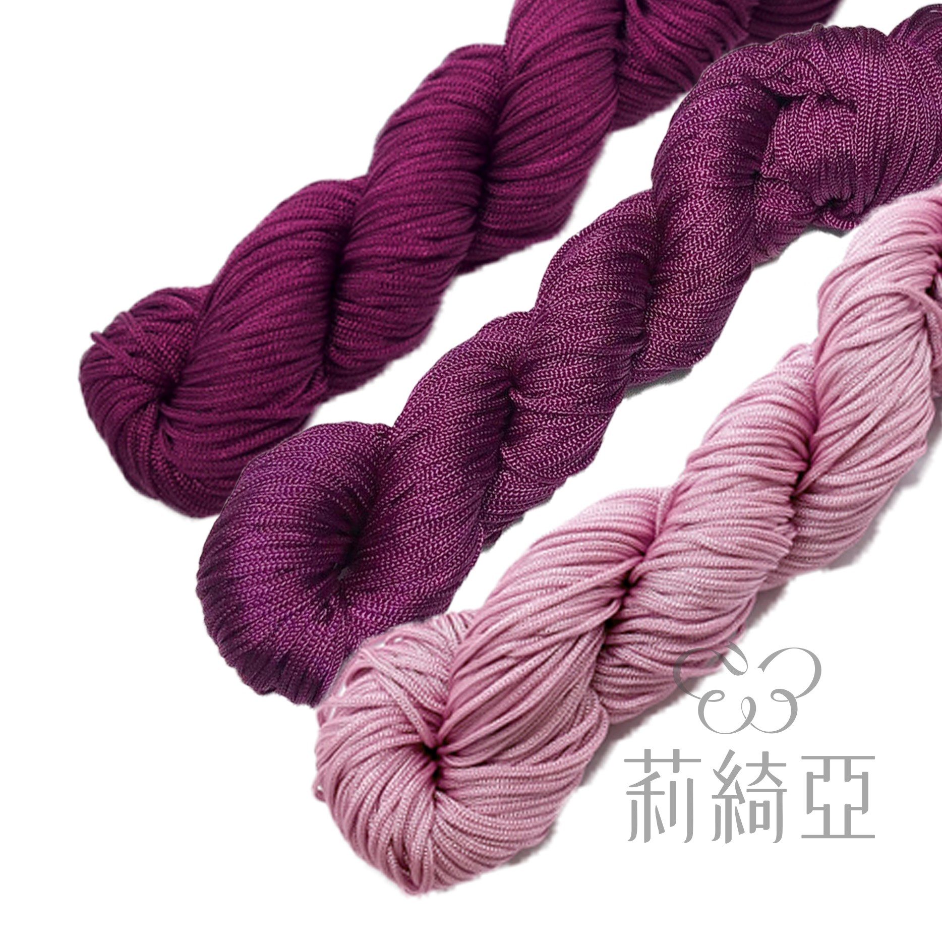 春仔花 纏花文化線-藕粉紫系 00009 00014 00019