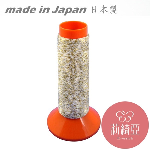 【60204】日本製 春仔花段染線-金色