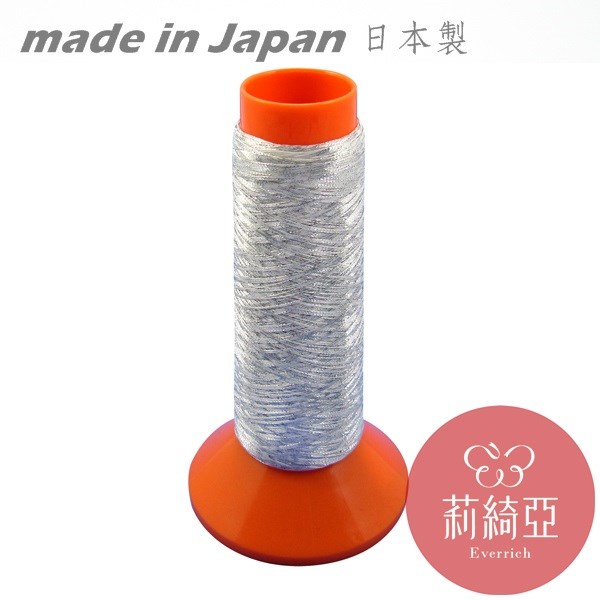 【60205】日本製 春仔花段染線-銀色