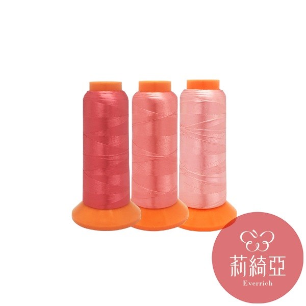 【60560】春仔花 纏花單股線-攻略珍珠紅3色漸層套組