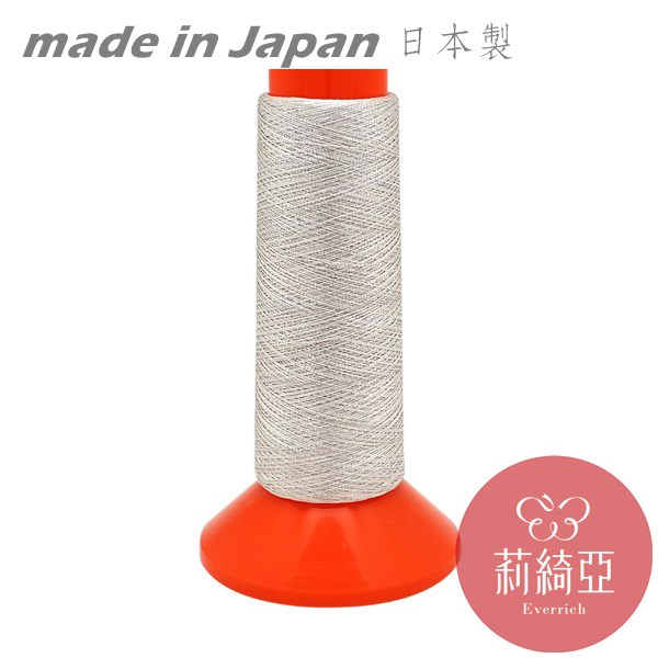 【60419】日本製．色蔥粉彩線-亮銀色