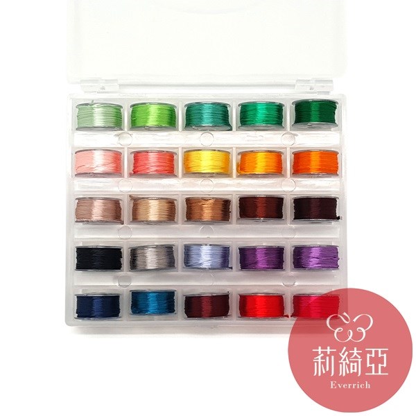 【60193B】階段學習型春仔花 纏花線梭心盒+25個梭心含四股線