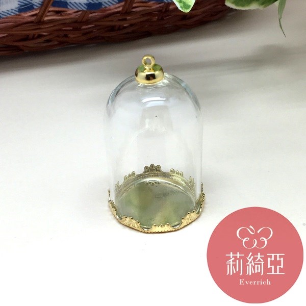 【60108】長型玻璃-金蓋