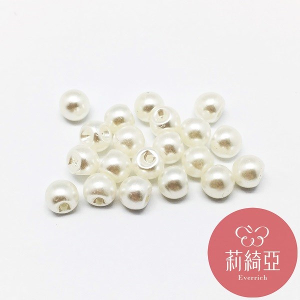 【60572】耳環專用造型珍珠 (6mm / 20入)