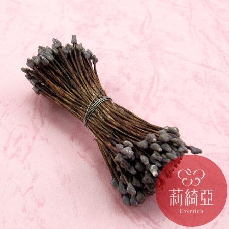 【60081-1】花芯-深咖啡 / 粗軸