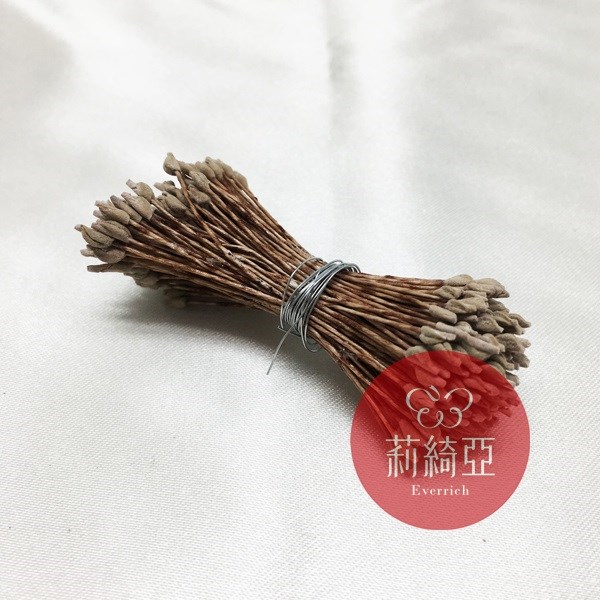 【60535-03】日本花芯-灰色花芯 / 細軸