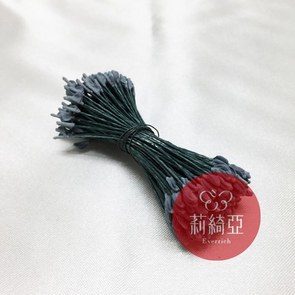 【60535-04】日本花芯-淡藍綠花芯 / 細軸