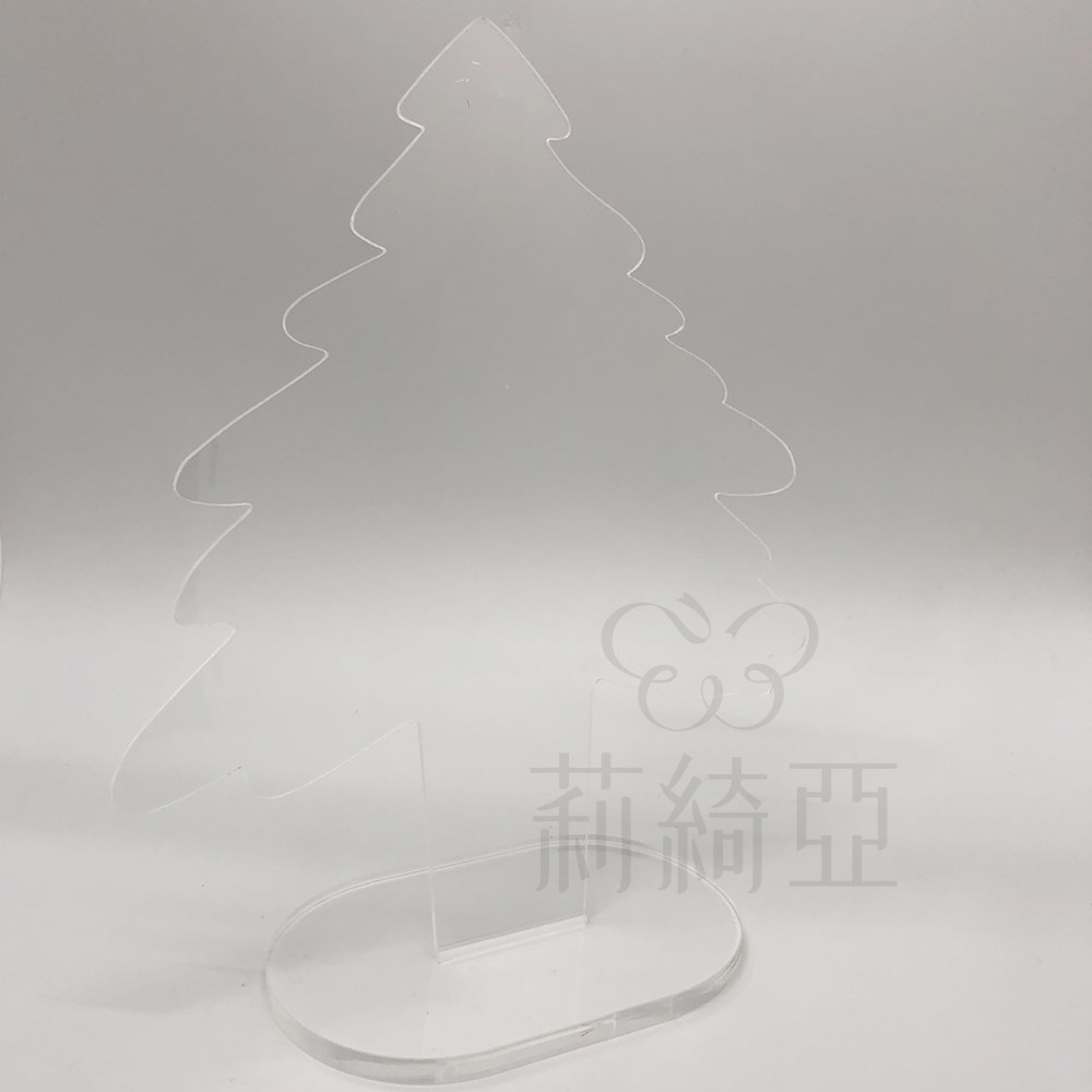 【60601】壓克力聖誕樹+10燈(五彩色)