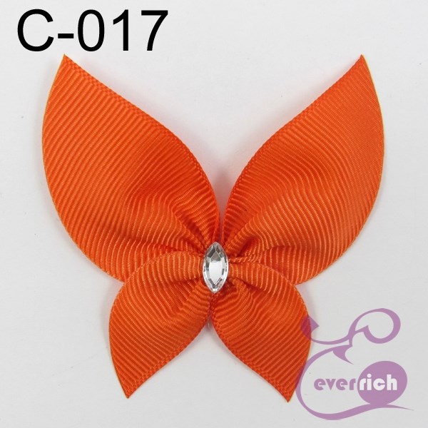 【C-017】馬卡龍蝴蝶-帽帶 (100入)