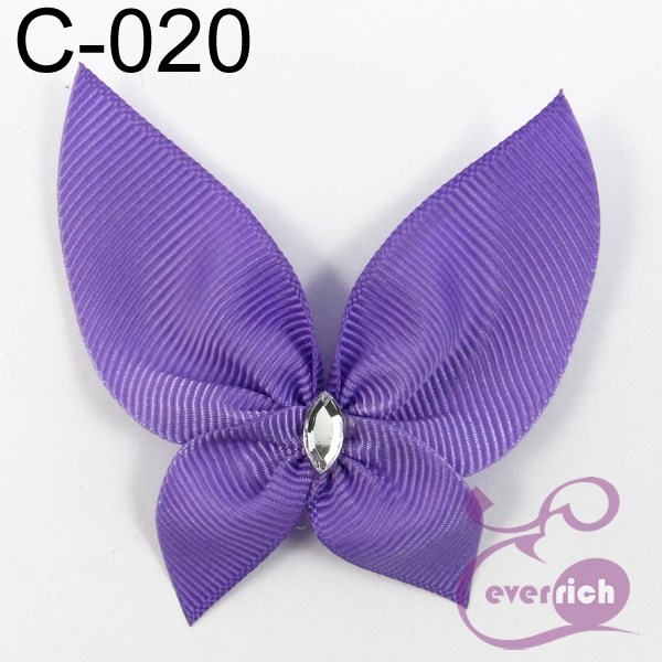 【C-020】馬卡龍蝴蝶-帽帶 (100入)