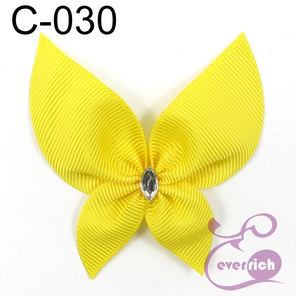 【C-030】馬卡龍蝴蝶-帽帶 (100入)
