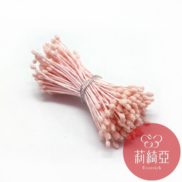 【60085-1】花芯-尖頭五彩粉紅