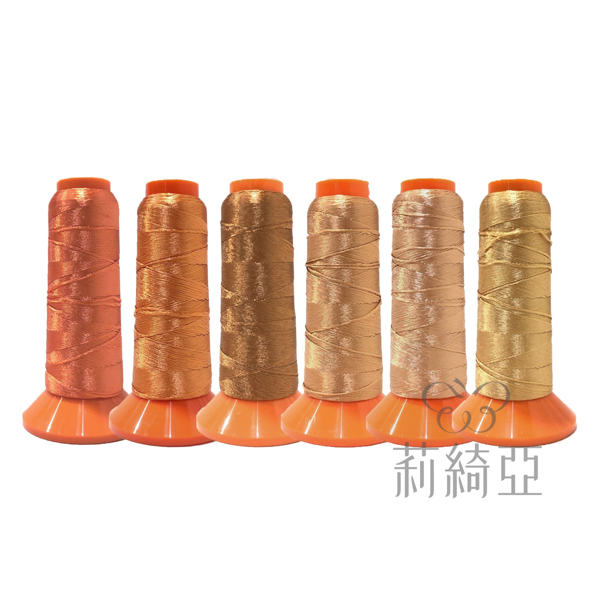 【60432-38】套組 / 春仔花 纏花四股線-栗咖系列6色