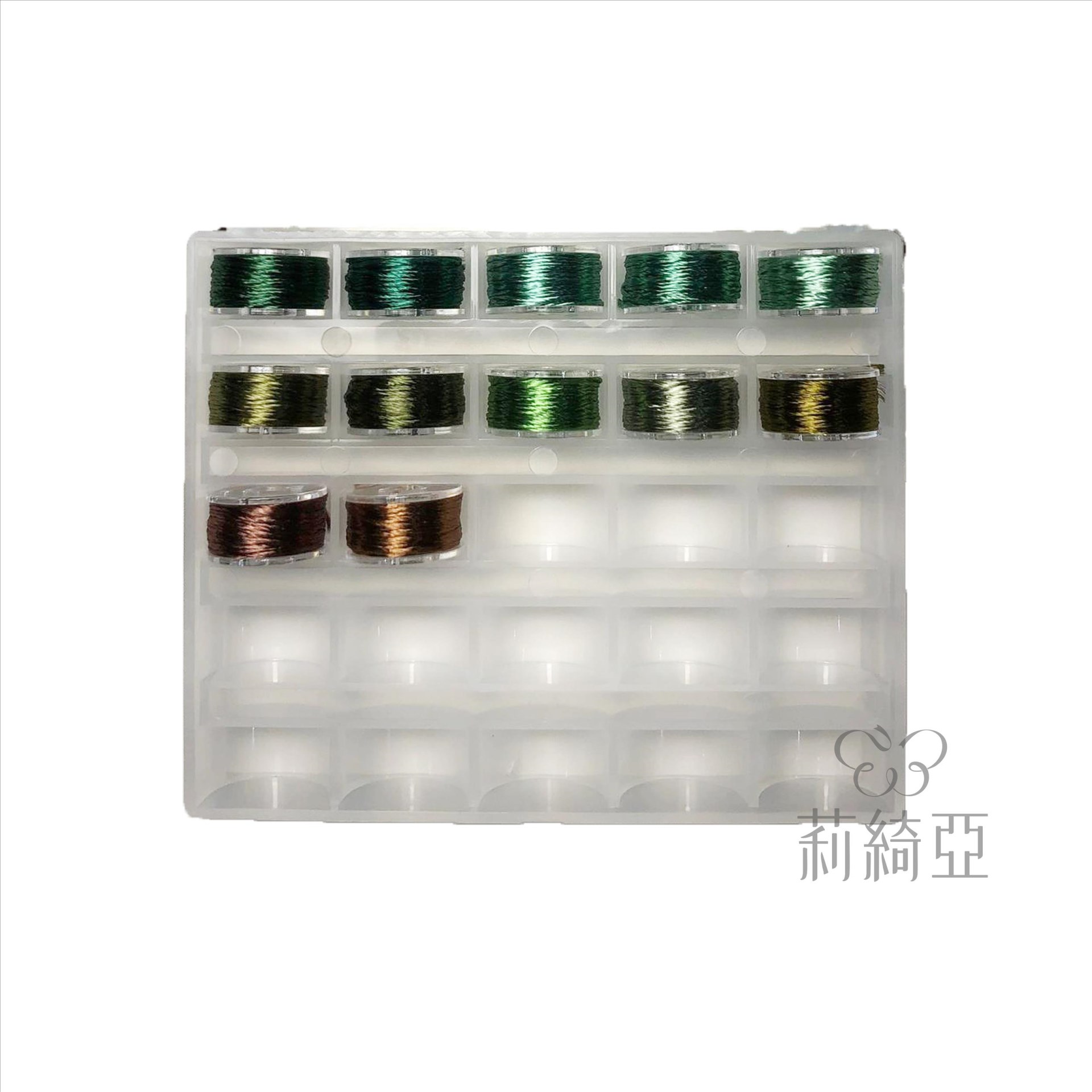 【60193S】階段學習型春仔花 四股12色線盒S