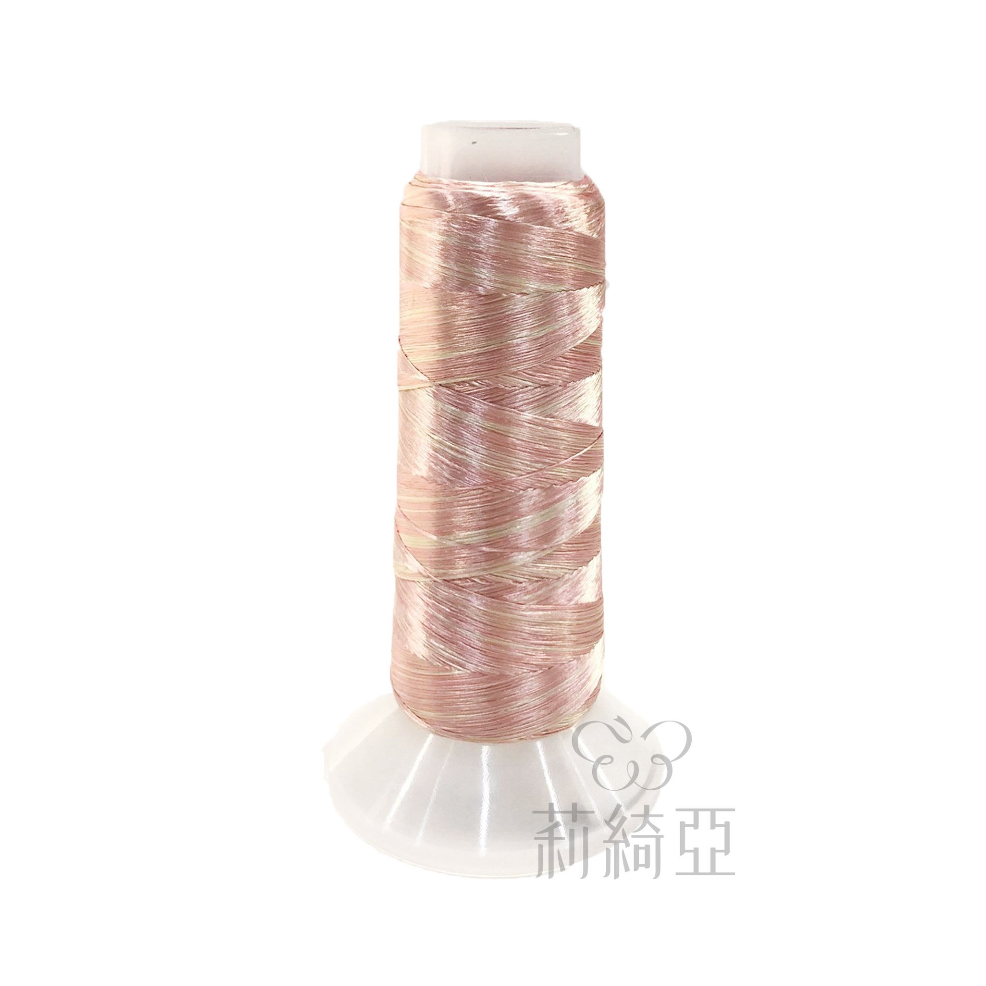 【60315】春仔花(纏花)三色漸層湘線-藕荷．肌膚 藕三彩