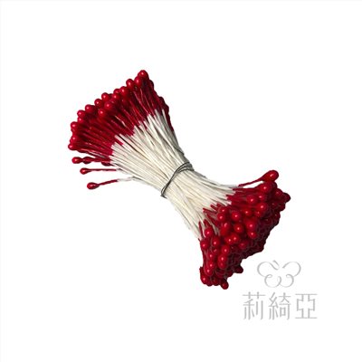 【60166-11】花芯-珍珠紅色