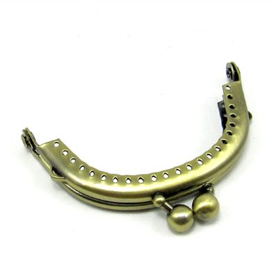 ST146-1 雙耳皮包框 6cm