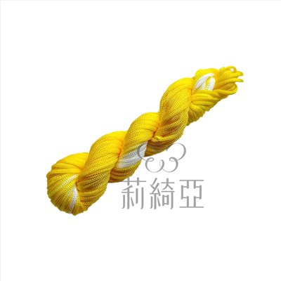 【30009】台製-春仔花(纏花)文化線粗線-金黃色漸層段染24碼裝(線粗約2.5mm)