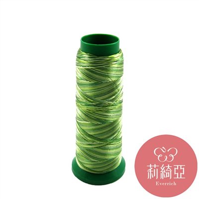 【60209】春仔花(纏花)三色漸層湘線-官綠．青青 墨綠三彩