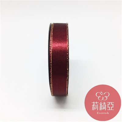 【20186】尼龍雙邊金緞帶 - 6分 (18mm)