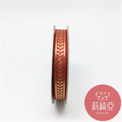 【H7106】尼龍金蔥葉子-4分12mm