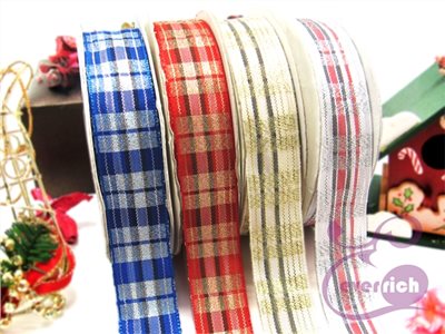 Tartan Plaid Ribbon Trim