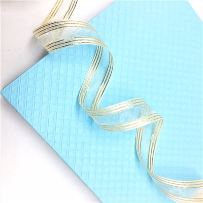 【D-003】 6分米色金蔥雪紗