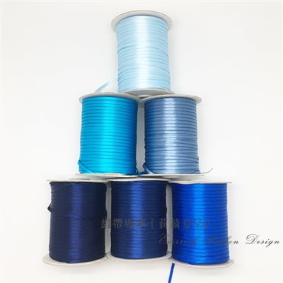素面特多緞帶 I -1分3mm (300碼/捲)