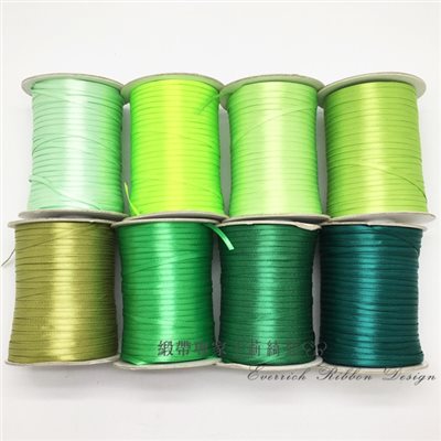 素面特多緞帶 II -1分3mm (300碼/捲)