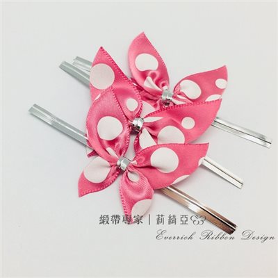 【30210】特多馬卡龍蝴蝶結-桃色
