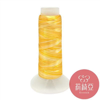 【60446】春仔花五色漸層湘線-黃色系