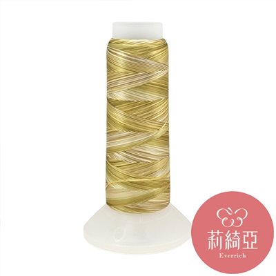 【60450】春仔花五色漸層湘線-秋香色系