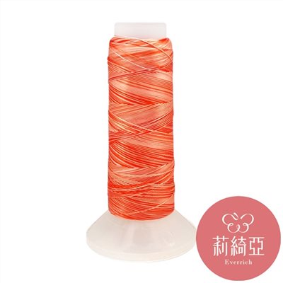 【60452】春仔花五色漸層湘線-橘色系