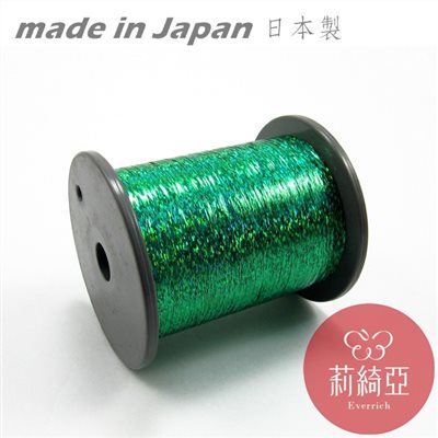 【60148】日本製．扁線-綠色