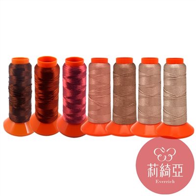 【60432-07】套組 / 春仔花 纏花四股線-咖啡金銅系列7捲