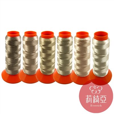 【60432-11】套組 / 春仔花 纏花四股線-小麥色系列6捲