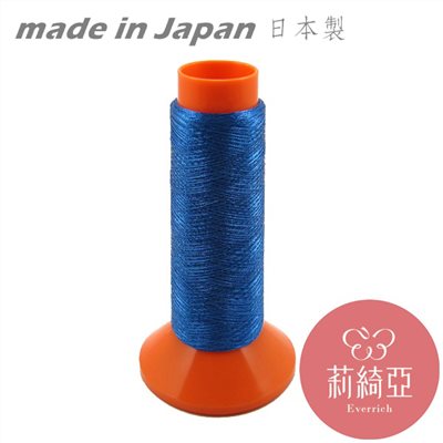 【60153】日本製．色蔥粉彩線-藍色