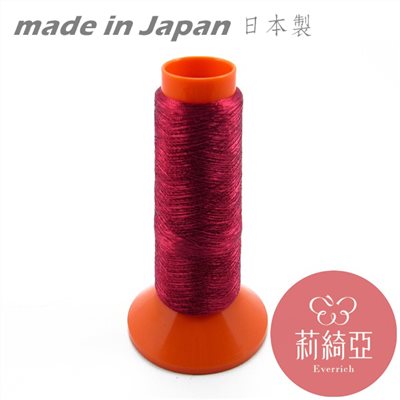 【60155】日本製．色蔥粉彩線-紅色