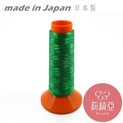 【60157】日本製．色蔥粉彩線-綠色