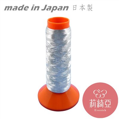 【60160】日本製．色蔥粉彩線-銀色