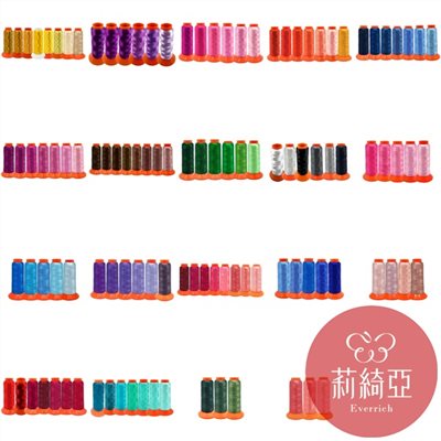 【60302】春仔花．纏花單股線-全126色套組 