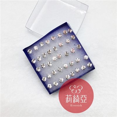 【60074】水鑽飾件5mm(40顆/盒)