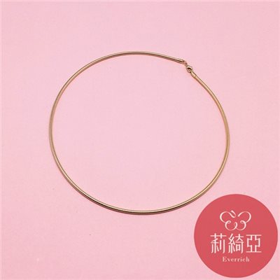 【60538-1】日本摩登造型項鍊-金色