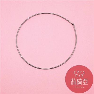 【60538-2】日本摩登造型項鍊-銀色